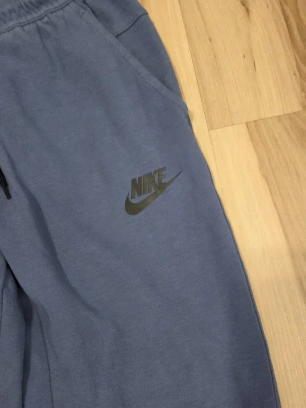 Nike Tech Fleece Teen Joggers Blue Boys Medium 26